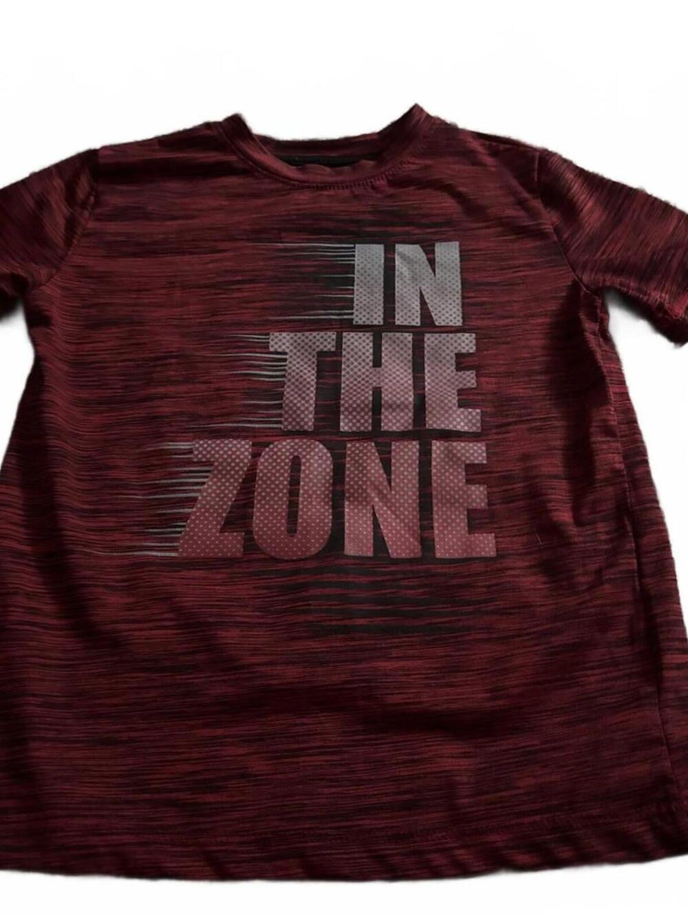 Energy Zone Boys T-Shirt XS Red Athletic Casual